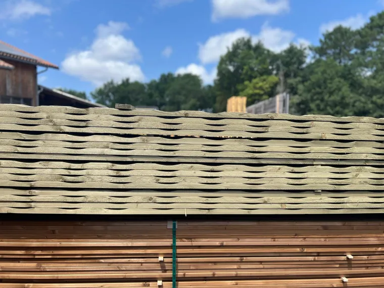 Lame de ventilation bardage bois Capbreton, Hossegor, WOOD SOLUTION